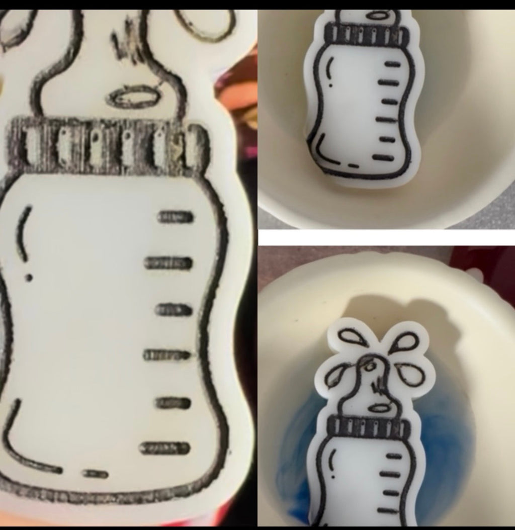 Baby shower/gender reveal melt set