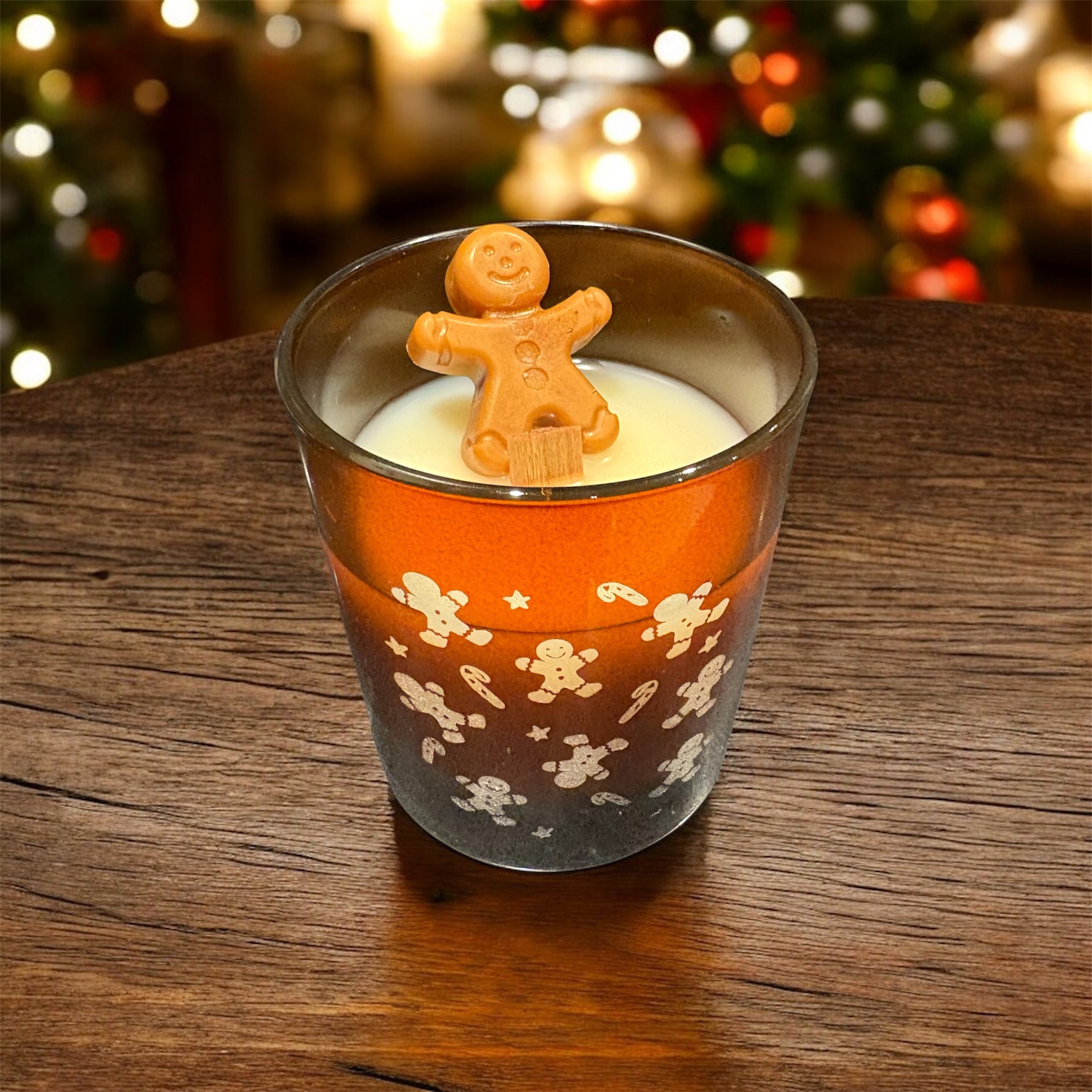 Gingerbread Candle