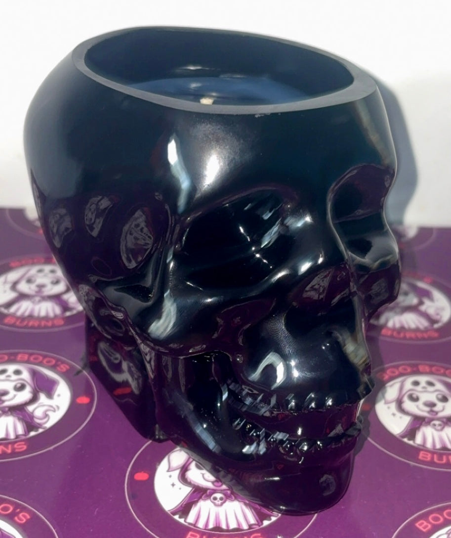 Large Skull Candle